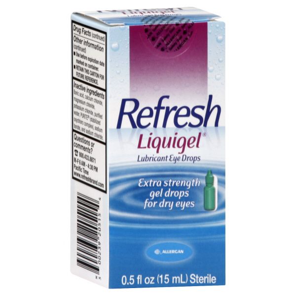Refresh Allergan Refresh Liquigel Eye Drops, Lubricant, 0.5 fl oz (15 ml) at Kmart.com