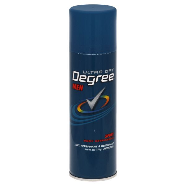 Degree Men Sport Anti-Perspirant & Deodorant, Ultra Dry, Aerosol, 6 oz (170 g) at Kmart.com