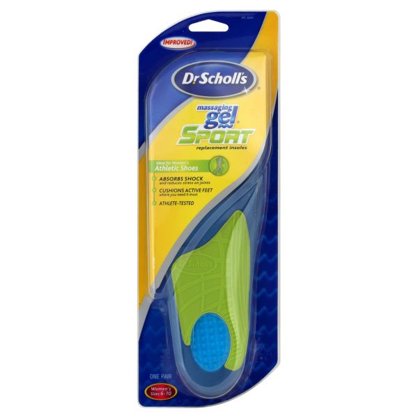 Dr. Scholl's Massaging Gel Replacement Insoles, Sport, Women's Sizes 6-10, 1 pair at Kmart.com