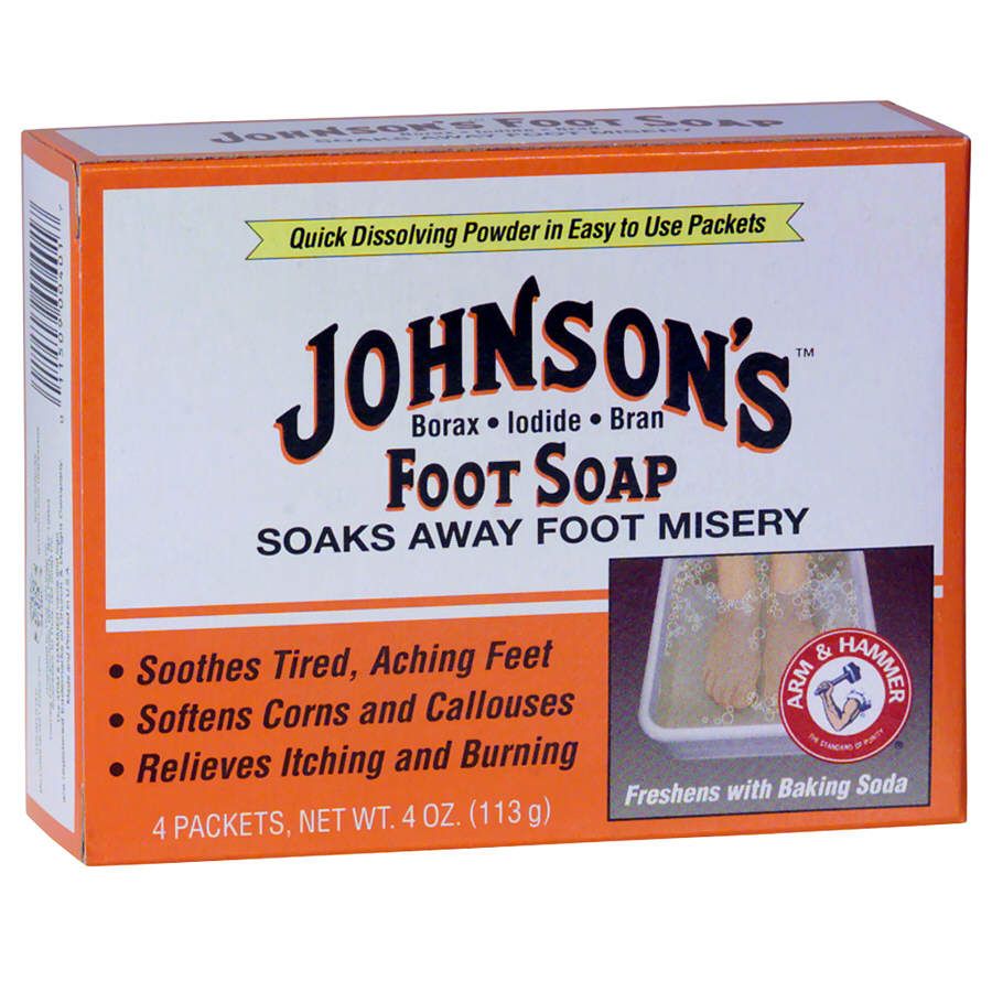 Johnson's Foot Soap, Powder, 4 packets at Kmart.com