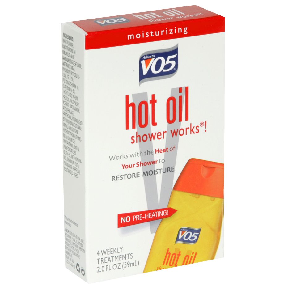 Alberto VO5 Hot Oil Shower Works, Moisturizing, 4 - 2 fl oz (59 ml) treatments at Kmart.com
