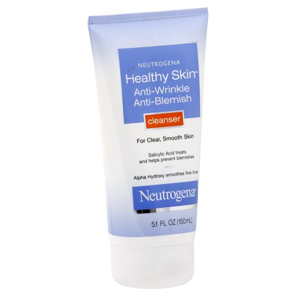 Neutrogena Healthy Skin Cleanser, Anti-Wrinkle, Anti-Blemish, 5.1 fl oz (150 ml) at Kmart.com