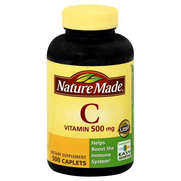 Nature Made Vitamin C, 500 mg, Caplets, 500 caplets at Kmart.com