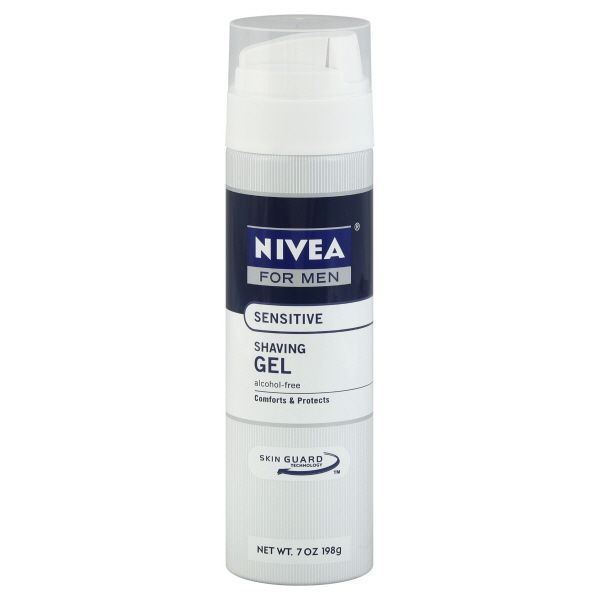 Nivea For Men Shaving Gel, Sensitive, 7 oz (198 g) at Kmart.com
