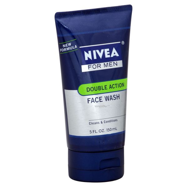 Nivea for Men Face Wash, Double Action, 5 fl oz (150 ml) at Kmart.com