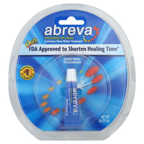 Abreva Cold Sore/Fever Blister Treatment, 0.07 oz (2 g) at Kmart.com