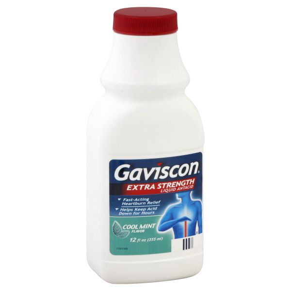 Gaviscon Antacid, Liquid, Extra Strength, Cool Mint Flavor, 12 fl oz (355 ml) at Kmart.com