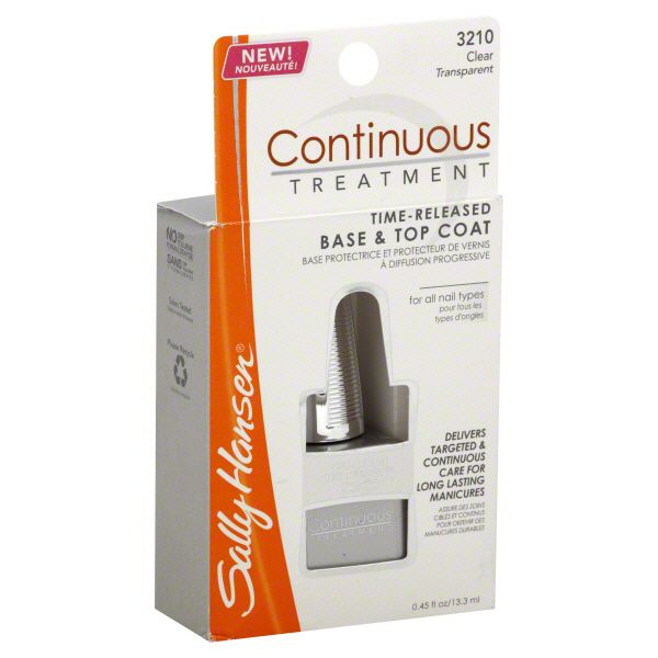 Sally Hansen Continuous Treatment, Clear 3210, 0.45 fl oz (13.3 ml) price decreased by 75%