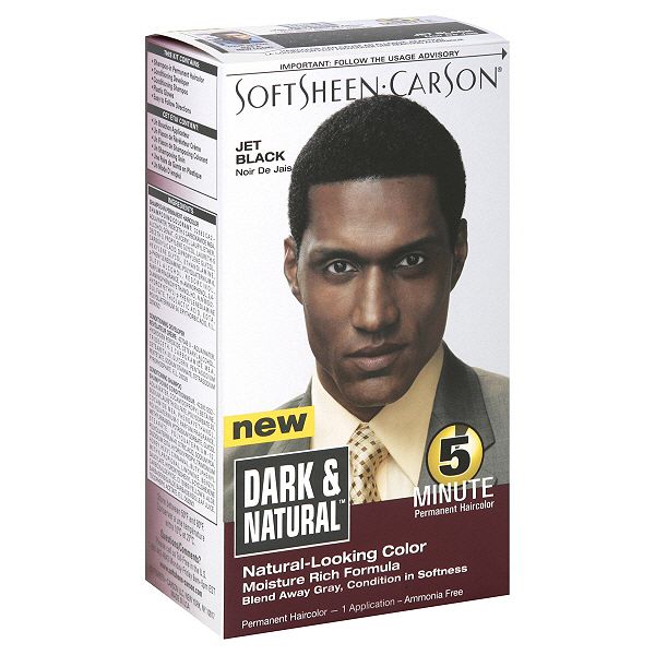 Dark Natural 5 Minute Permanent Haircolor Jet Black 1 Application 038W581043110001P Sears 58104311