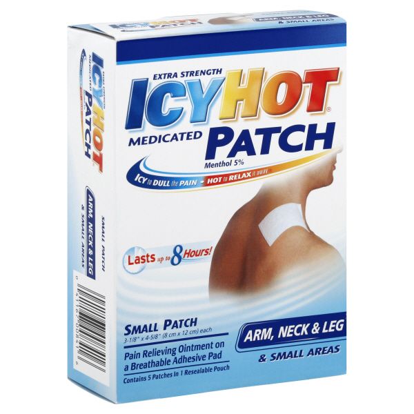 Icy Hot Medicated Patch, Extra Strength, Small, 5 patches at Kmart.com