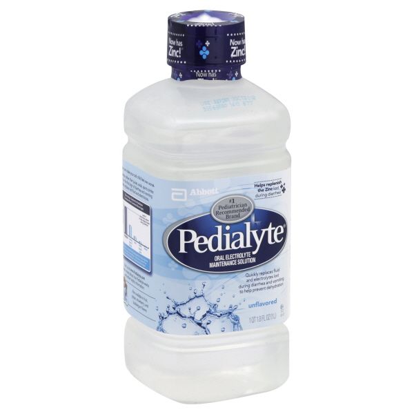 Pedialyte Oral Electrolyte Maintenance Solution, Unflavored, 33.8 fl oz (1 lt) at Kmart.com