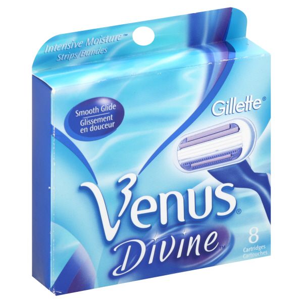 Gillette Venus Divine Cartridges, Intensive Moisture Strips, 8 cartridges at Kmart.com