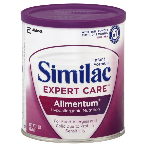Similac Expert Care Alimentum Infant Formula, with Iron, Powder, Birth to 12 Months, 1 lb (454 g) at Kmart.com