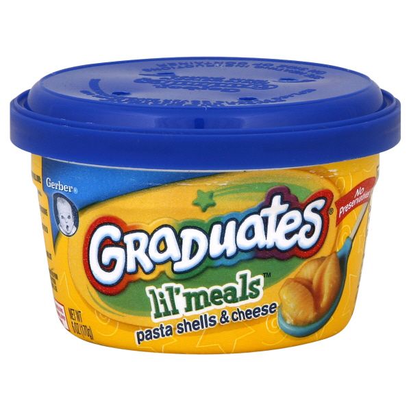 Gerber Graduates Lil' Meals, Pasta Shells & Cheese, 6 oz (170 g) at Kmart.com