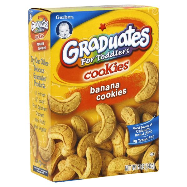 Gerber Graduates Cookies, Banana, for Toddlers, 5 oz (142 g) at Kmart.com