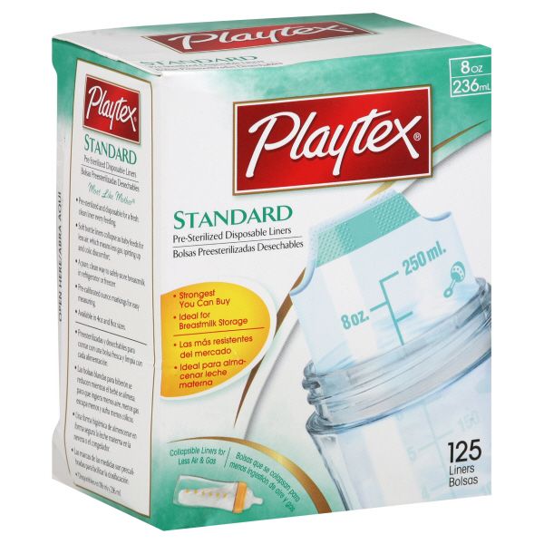 Playtex Disposable Liners, Pre-Sterilized, Standard, 125 liners at Kmart.com