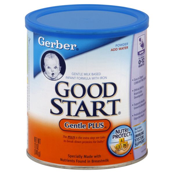 Nestle Good Start Gentle Plus Infant Formula, Milk Based, with Iron, Powder, 12 oz (340 g) at Kmart.com