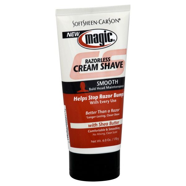 Magic Cream Shave, Razorless, Smooth, 6 oz (170 g) at Kmart.com
