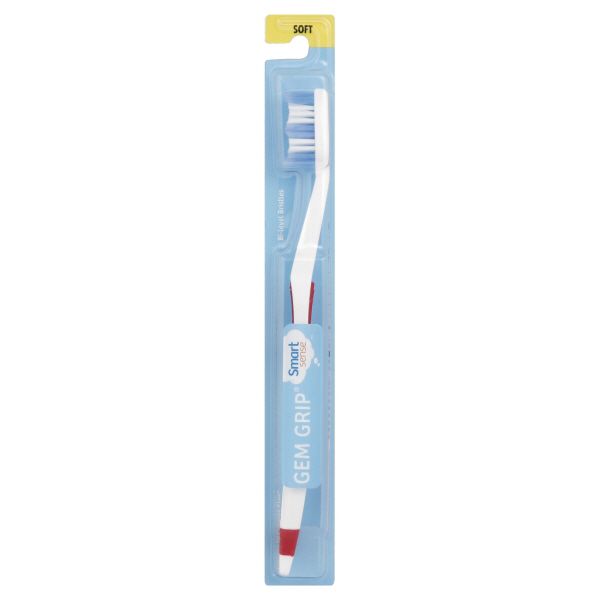 Smart Sense Gem Grip Toothbrush, Soft, 1 toothbrush at Kmart.com