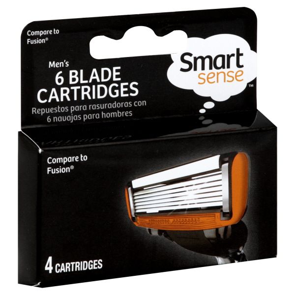 Smart Sense Cartridges, 6 Blade, Men's, 4 cartridges at Kmart.com