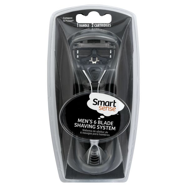 Smart Sense Shaving System, 6 Blade, Men's, 1 system at Kmart.com