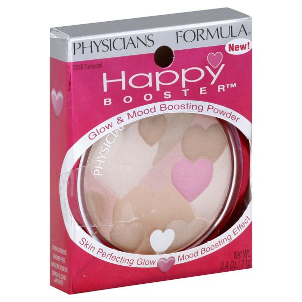 Physicians Formula Happy Booster Glow & Mood Boosting Powder, Translucent 7318, 0.4 oz (11 g)