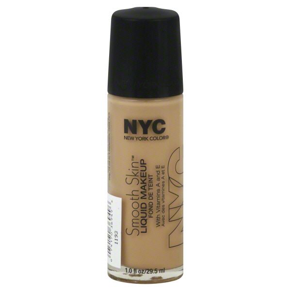 New York Color Smooth Skin Liquid Makeup, Deep Beige 681, 1 oz (29.5 ml) at Kmart.com