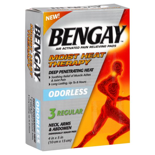 BenGay Pain Relieving Pads, Odorless, Air Activated, Neck, Arms & Abdomen, Regular, 3 pads at Kmart.com