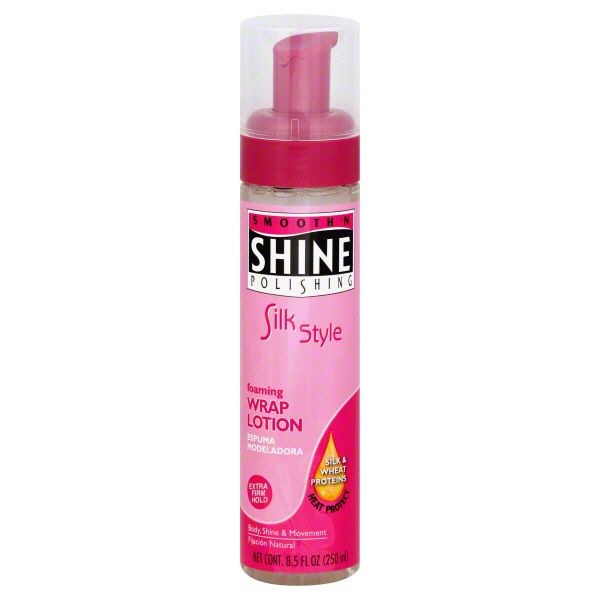 Smooth 'N Shine Polishing Wrap Lotion, Foaming, Silk Style, 8.5 fl oz (250 ml)