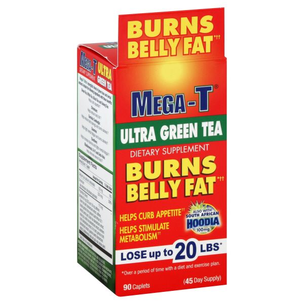 Mega-T Green Tea, Ultra, Caplets, 90 caplets at Kmart.com