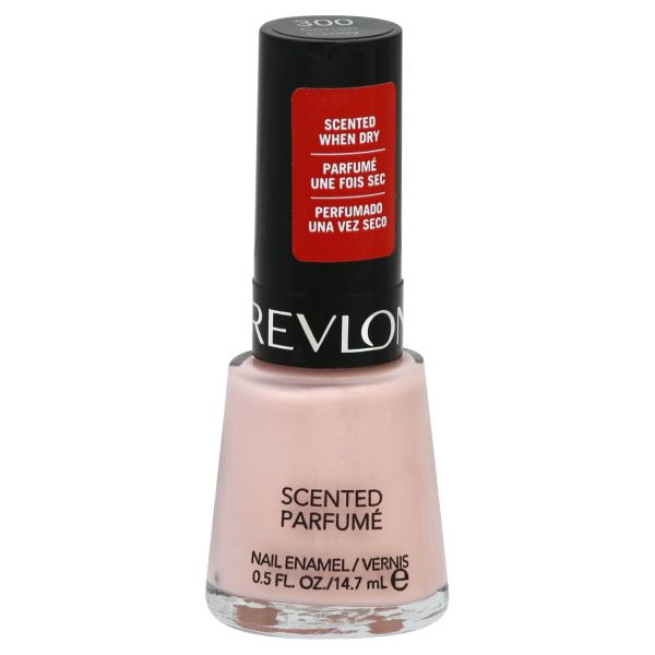 Revlon Nail Enamel, Scented, Cotton Candy 300, 0.5 fl oz (14.7 ml)