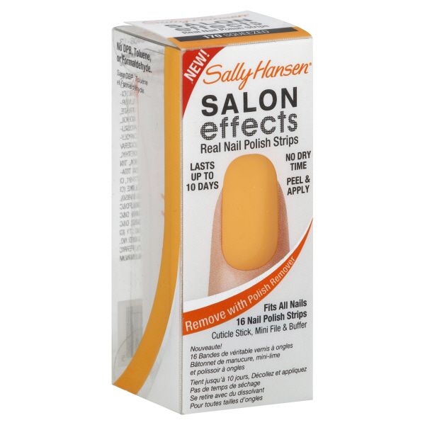 Sally Hansen Salon Effects Real Nail Polish Strips, Squeezed 170, 16 price decreased by 75%