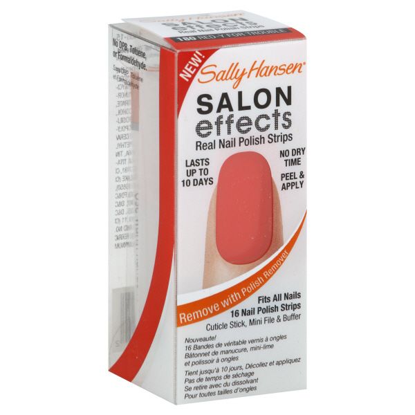 Sally Hansen Salon Effects Nail Polish Strips, Real, Red-y For price decreased by 75%