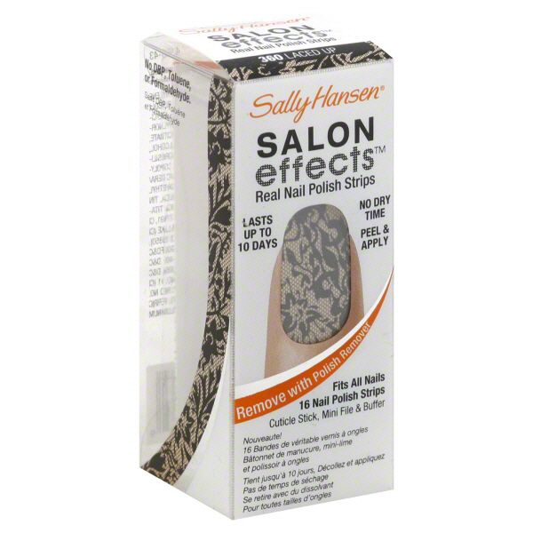 Sally Hansen Salon Effects Nail Polish Strips, Real, Laced Up 360, 1 set at Kmart.com