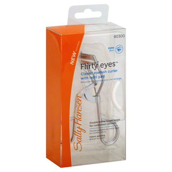 Sally Hansen Eyelash Curler, Classic, Flirty Eyes, 1 eyelash curler