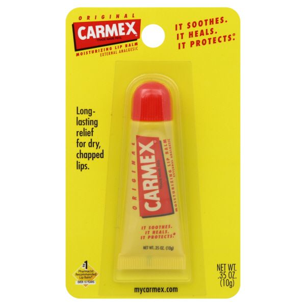 Carmex Lip Balm, Moisturizing, Original, 0.35 oz (10 g) at Kmart.com