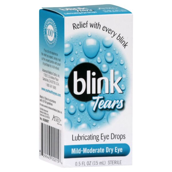 Blink Tears Eye Drops, Lubricating, 0.5 fl oz (15 ml) at Kmart.com