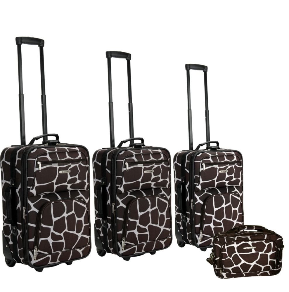 Rockland Fox Luggage 4PC GIRAFFE LUGGAGE SET price decreased by 48%