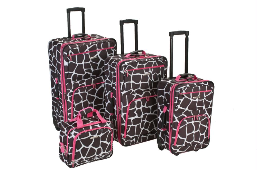 Plaid Luggage  on Luggage Set   Sears Com   Plus Zippered Polyester Luggage Set