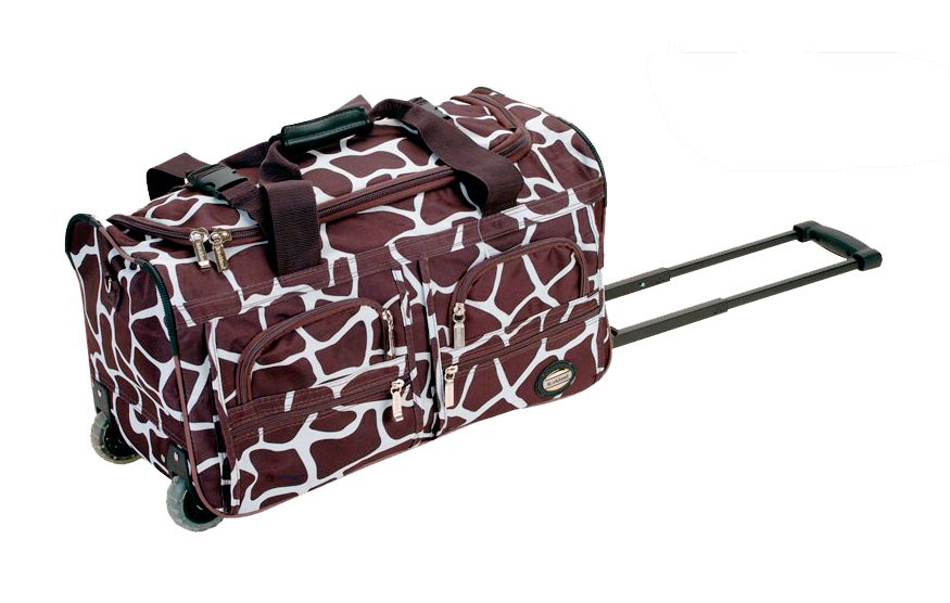 Rockland Fox Luggage 22" ROLLING DUFFLE BAG