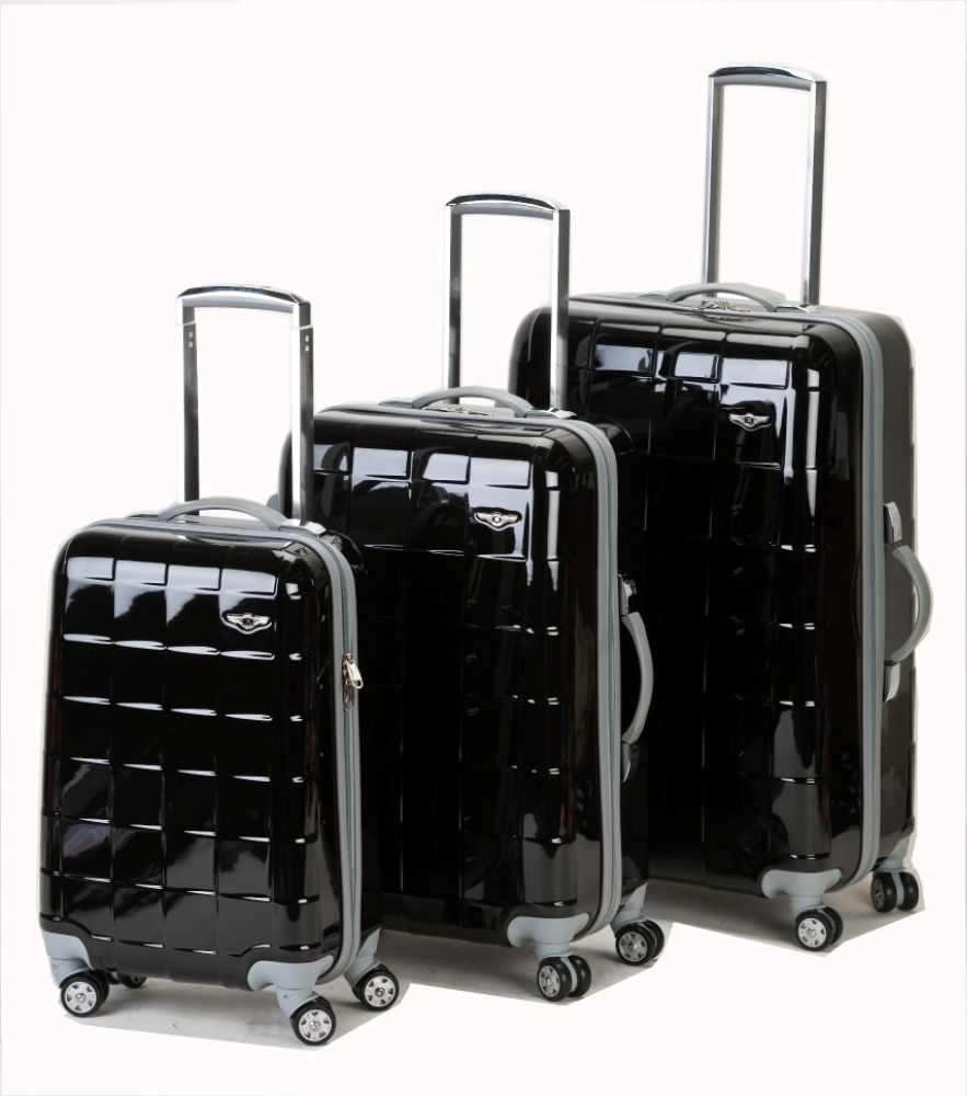 Rockland Fox Luggage 3 PIECE POLYCARBONATE HARD CASE LUGGAGE SET price decreased by 44%