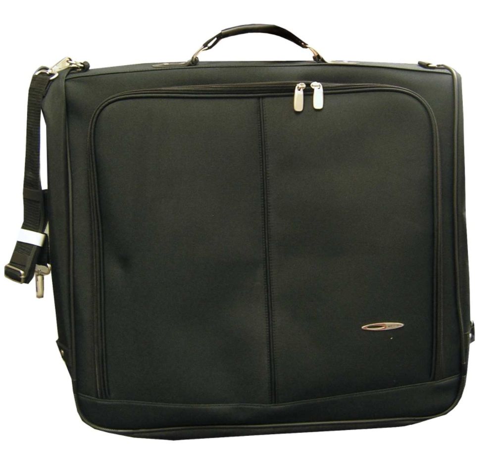 24/7 Verdi garment bag in black