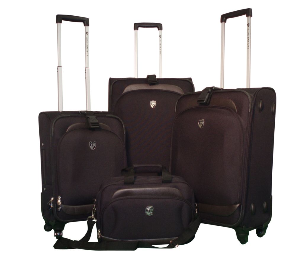 Heys USA EZ-SLIDER ELITE 4 Piece Set - BLACK at Sears.com