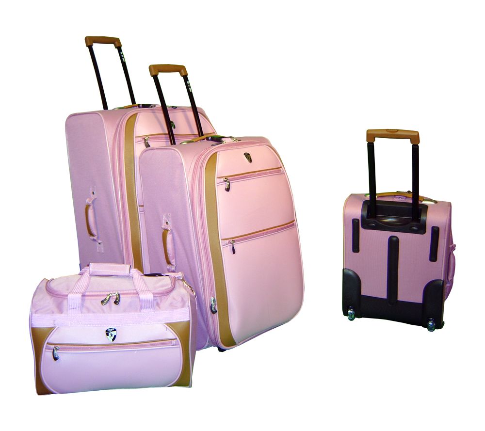 Heys USA HEYS 500 4 Piece Set - PINK
