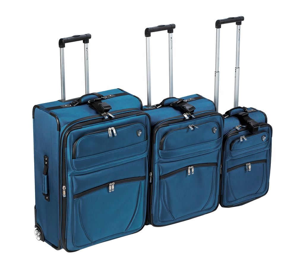 Heys USA NAUTILUS 3 Piece Set - BLUE