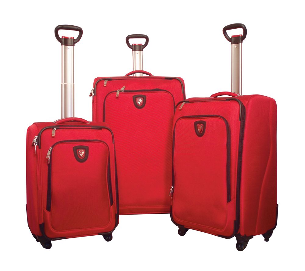 Heys USA SIDEWINDER 3 Piece Set - RED