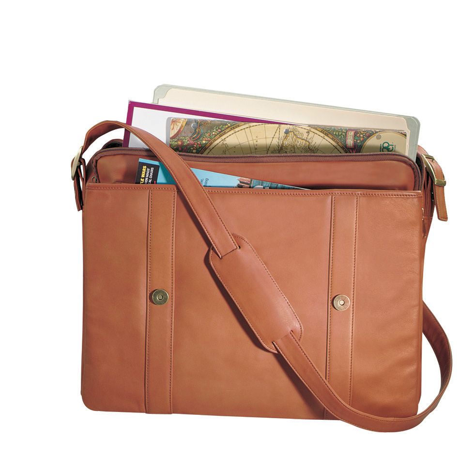 Royce Leather Deluxe Expandable Briefcase at Kmart.com