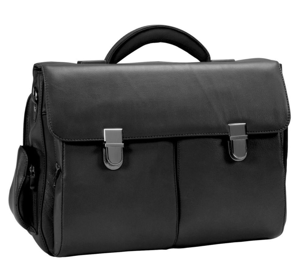 Royce Leather Cosmopolitan Computer Brief at Kmart.com