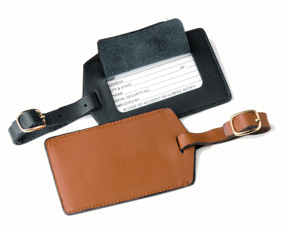 Royce Leather Luggage Tag