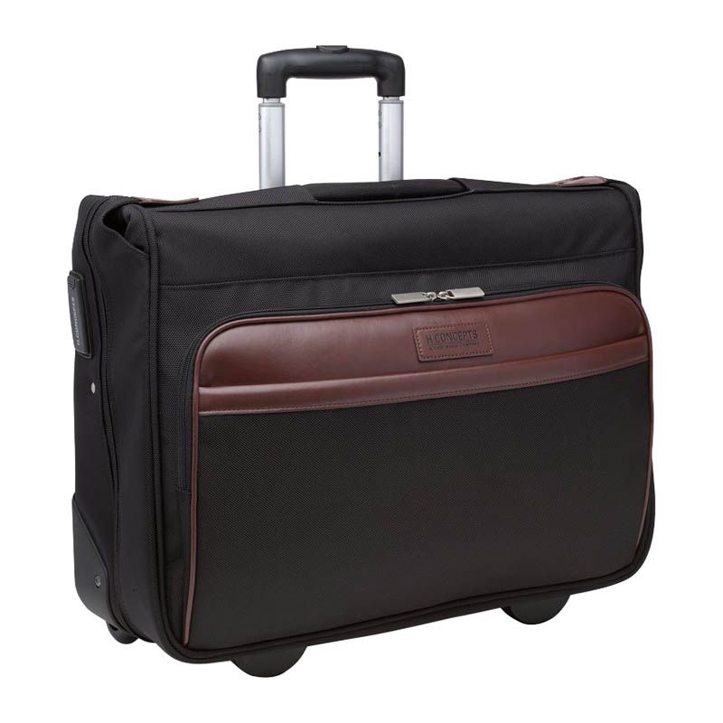 H Concepts A Hartmann Company Black Carry-on Mobile Traveler Garment Bag